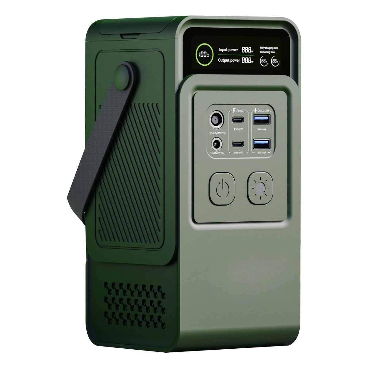Upgrade Portable Power Station 200W 60000mAh LiFePo4 Battery Emergency Home Backup for Outdoor Camping Pure Sine Wave Power Bank