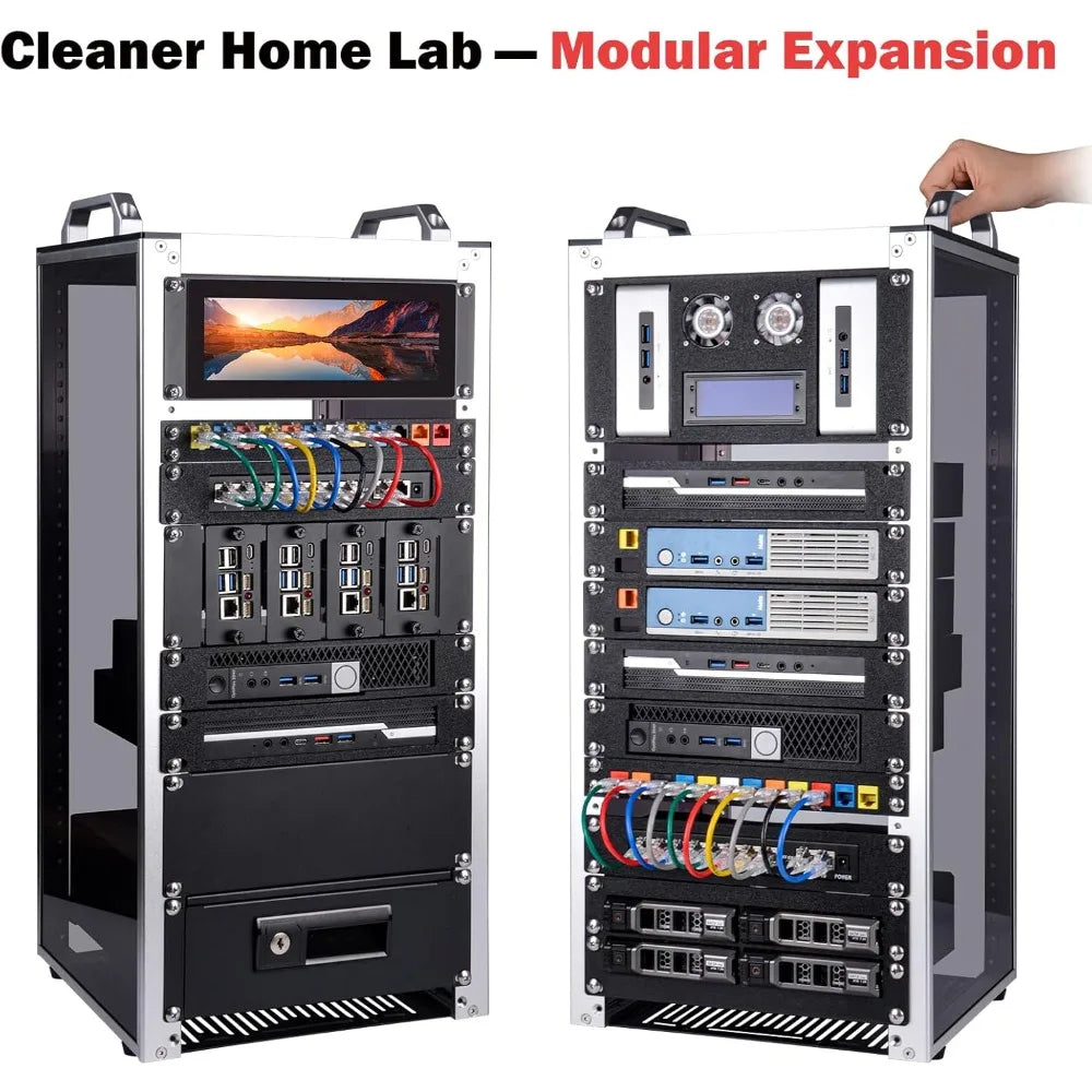 Best-selling products Hot New 12U Network Rack 10 Inch Mini Server Rack for Audio Video Equipment