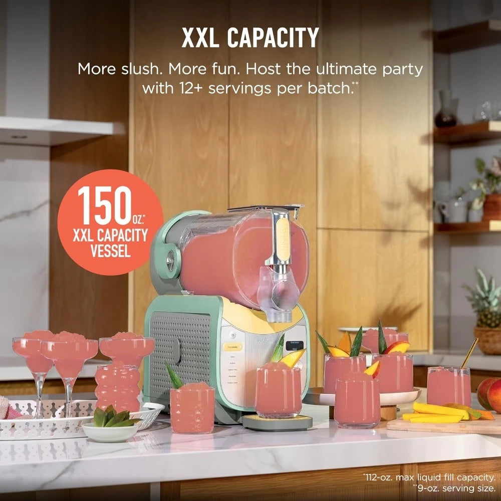 Ninja SLUSHi Max XXL Smart Frozen Drink Maker, 150oz Party Size, No Ice Needed, 6 Programs, 12-Hour Temp