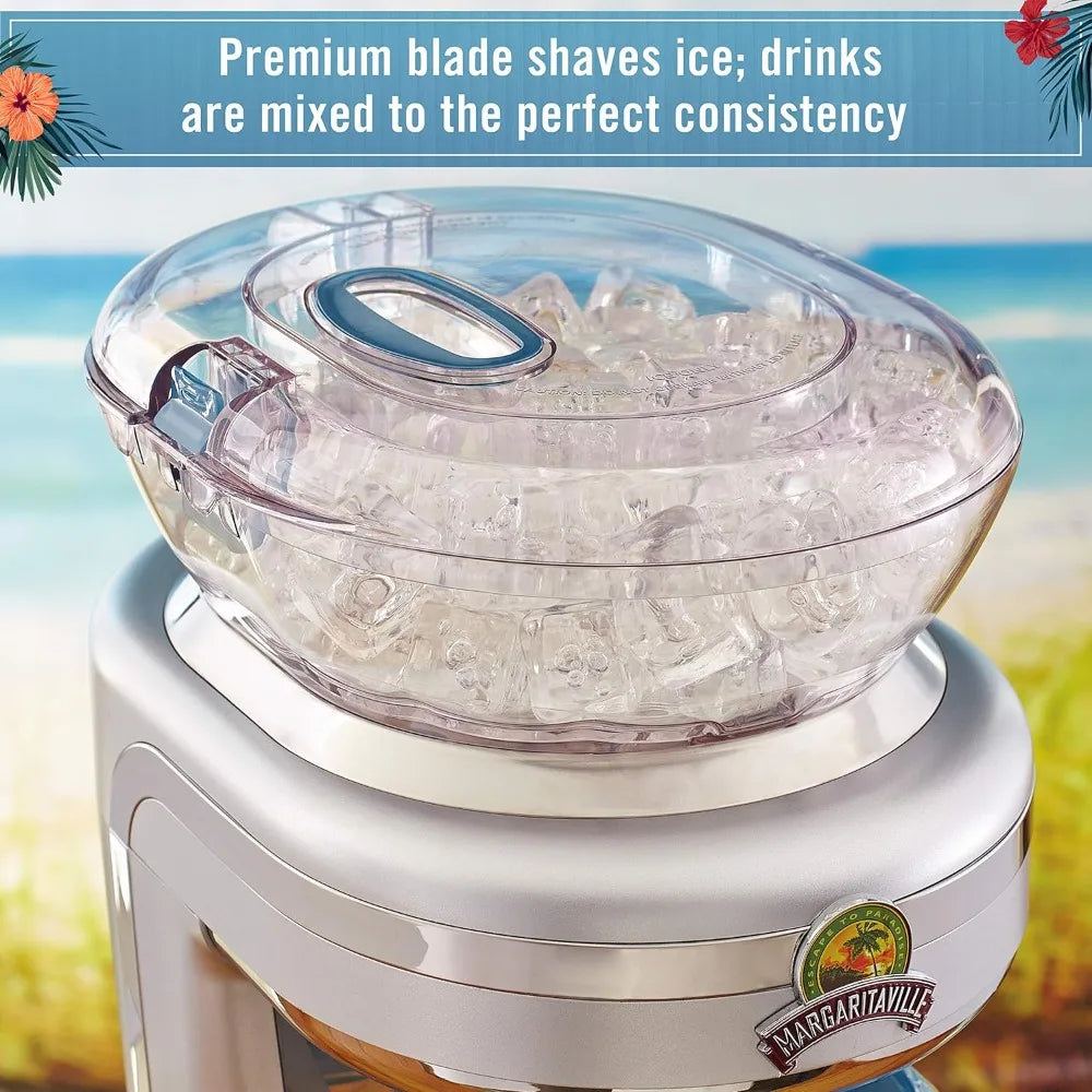 Frozen Cocktail Maker Machine with Easy Pour Jar and XL Ice Reservoir, 4 Programmed Drink Settings for Entertaining and Party