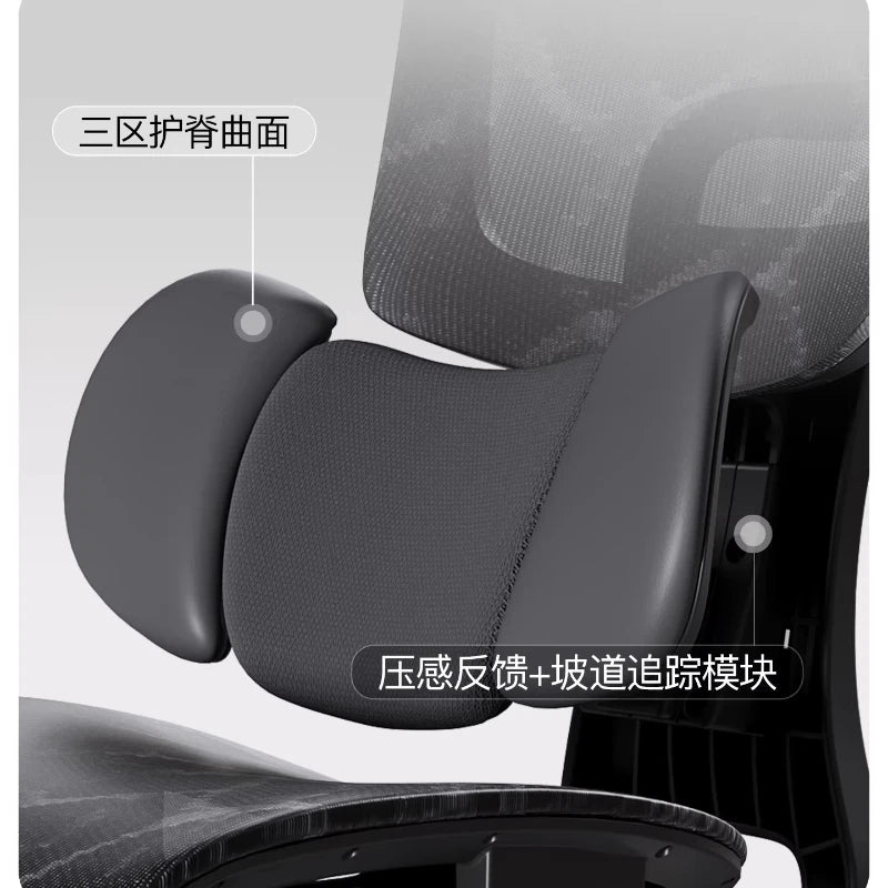 Nordic E-sports Gaming Chair Ergonomic Chair Lumbar Support Computer Chair Comfortable Long Sitting Reclining Furniture FYOF