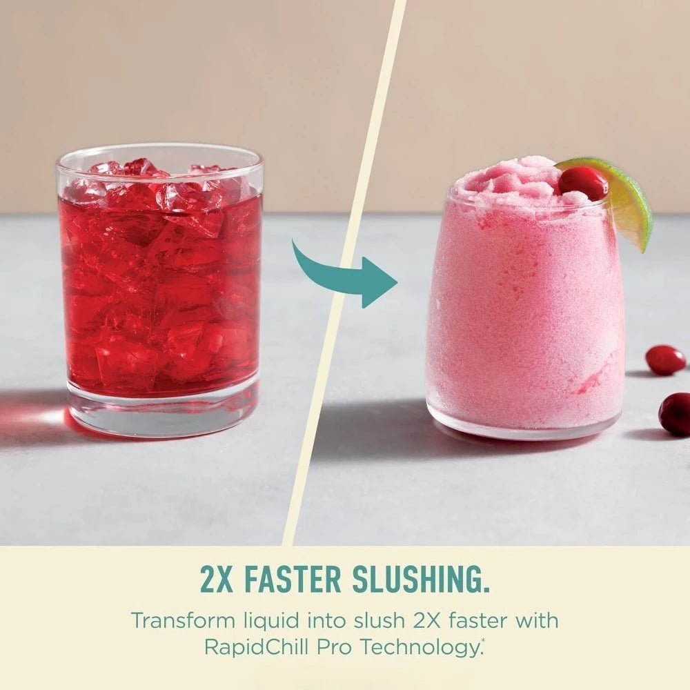 Ninja SLUSHi Max XXL Smart Frozen Drink Maker, 150oz Party Size, No Ice Needed, 6 Programs, 12-Hour Temp